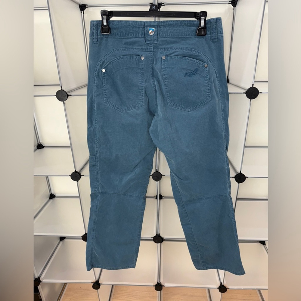 KÜHL Blue Women's Utility Pockets Hiking Cargo Pants Size 6 - Picture 7 of 9